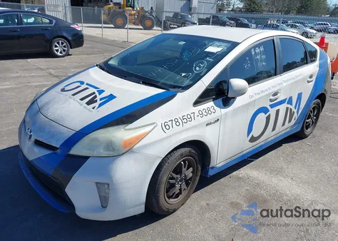2014 Toyota Prius Two из США, поврежденный, VIN JTDKN3DU0E1752551
